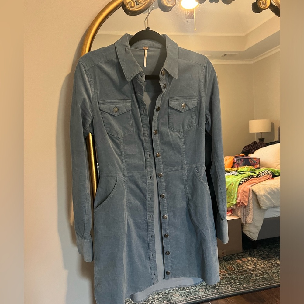 FREE PEOPLE corduroy dress!